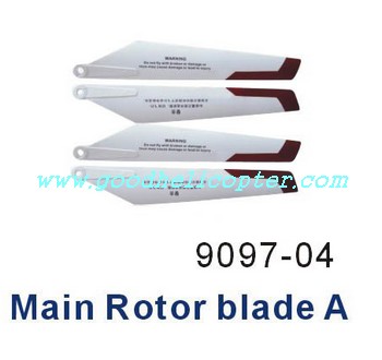 double-horse-9097 helicopter parts main blades